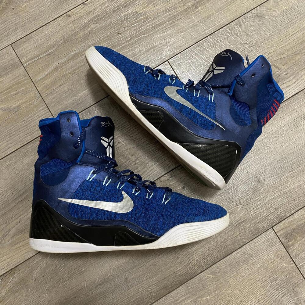 ❌SOLD❌ Nike Kobe 9 Elite High "Brave Blue" Basketball Shoes - Men's Size 10